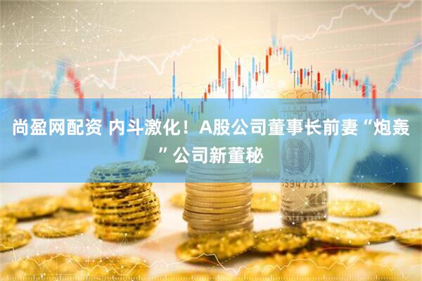 尚盈网配资 内斗激化！A股公司董事长前妻“炮轰”公司新董秘