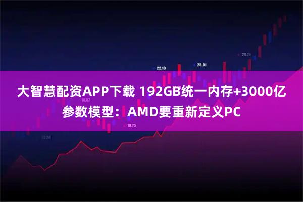 大智慧配资APP下载 192GB统一内存+3000亿参数模型：AMD要重新定义PC